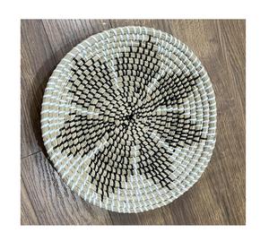 Recién llegado, placa colgante de algas marinas naturales de datos dorados 99, placa tejida, algas marinas, alfombrillas de mimbre para algas marinas - Product Image 1