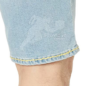 Pantalones vaqueros personalizados OEM pantalones cortos vaqueros de moda Hip Hop de cuerpo entero a bajo precio pantalones cortos para hombre venta en línea - Product Image 6