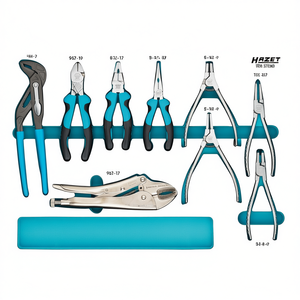 Hazet 9-Piece <b>Pliers</b> and Wire Cutters <b>Set</b> - Product Image 2
