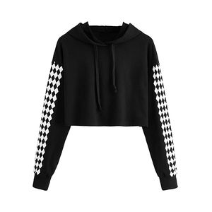 2025 Women's Custom Athletic Gym Hoodie Workout Crop Top Front Logo Knitted Fabric <b>Yoga</b> Sports Set Wholesale Price - Product Image 1