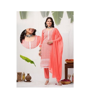 กางเกงคอร์ติทํางานไก่เรยอนคุณภาพส่งออกของอินเดียกับดูปัตตาสําหรับสํานักงานและชุดปกติจากอินเดียส่งออก - Product Image 1