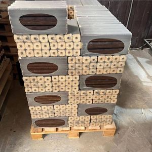 Briquetas de madera en venta, 100 mm de diámetro, leños de combustible de alta densidad para calefacción. - Product Image 6
