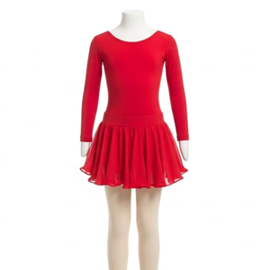 ชุดเต้นรำเด็กผู้หญิง ผ้าโพลีเอสเตอร์เนื้อนุ่ม ยืดหยุ่น น้ำหนักเบา สวมใส่สบาย สำหรับการแสดง - Product Image 4