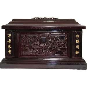 Nice Style OEM American Style <b>Wood</b> Urn for Human Ashes New Arrival Funeral Supplies <b>Wood</b> Urns <b>Box</b> from Indian Exporter - Product Image 2