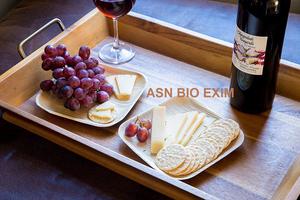 ชุดอุปกรณ์ทานอาหารค่ำแบบใช้แล้วทิ้งย่อยสลายได้ทางชีวภาพชุดจานอาหารสำหรับงานเลี้ยงแบบใช้แล้วทิ้ง50ชิ้นเป็นมิตรต่อสิ่งแวดล้อมสำหรับแขก - Product Image 2