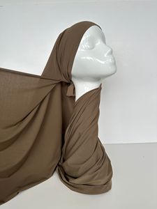 Hijab Jersey Lux Slip on Hijab Custom Ethnic Muslim <b>Scarf</b> Plain Solid with Colors Unie Lightweight Summer Season Chiffon <b>Satin</b> - Product Image 3