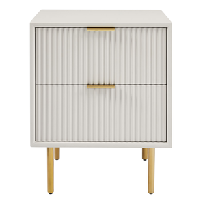 Chargement des meubles de chambre à coucher en bois à 2 tiroirs fabriqués au Vietnam, prise en charge de la livraison mondiale pour les distributeurs - Product Image 1