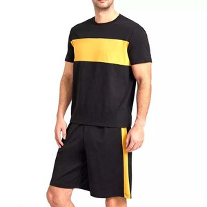New Style T Shirt and Shorts Twin <b>Set</b> Professional Factory Made 100% Cotton Regular Fit Men's Clothing Twin <b>Set</b> For Casual Wear - Product Image 5