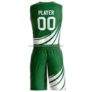 ชุดเครื่องแบบบาสเก็ตบอลชุดบาสเก็ตบอลแห้งเร็วสำหรับเด็กดีไซน์ใหม่ - Product Image 6