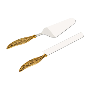 Juego de cuchillo y pala para Pastel de Bodas de estilo europeo, juego de cuchillo y servidor para Pastel de Bodas de cumpleaños de acero inoxidable - Product Image 4