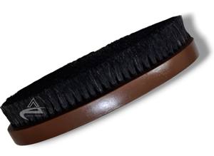 Brosse équestre personnalisable pour les soins du cheval Brosse douce brillante pour le visage et le corps du cheval en bois avec poils naturels doux - Product Image 6