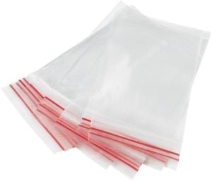 ถุงพลาสติกพร้อมถุง Ziplock ราคาโรงงานใสพร้อมเส้นสีแดงเหนือเครื่องถุงอาหารซิป HDPE ขายส่ง T&T จากเวียดนาม - Product Image 2