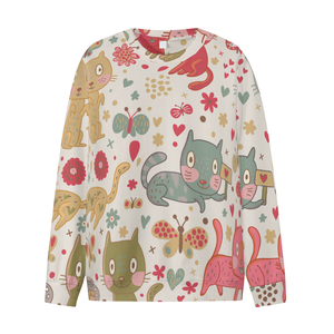 Streetwear respirant avec votre logo sweat imprimé par sublimation femmes hommes conception personnalisée coton mélangé pull sweat-shirts - Product Image 1