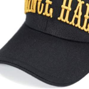 Casquette Mason noir 20% laine 80% acrylique unisexe réglable chapeau brodé Logo avant dos grec vêtements décontracté Streetwear lavage à la main - Product Image 6
