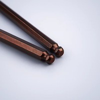 Jeu de clés hexagonales à embout sphérique professionnelles 14 mm-34 mm en acier au chrome-vanadium, clés Allen pour la réparation d'ordinateurs et d'appareils électroménagers