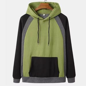 เสื้อฮู้ดผ้าฝ้ายหนาใส่ได้ทั้งชายและหญิงเสื้อสเวตเตอร์แบบมี100% เสื้อสวมหัวบล็อกสีตามสั่ง - Product Image 1