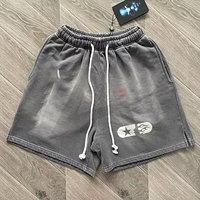 Shorts Deportivos Unisex Vintage Bordados Personalizados, Ligeros, Transpirables, de Secado Rápido, para Gimnasio, Running, Yoga, con Patrón Sólido, para Actividades al Aire Libre