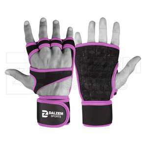 Adjustable Neoprene Sports Gloves for Cross Training WOD Silicone Padded Fitness <b>Weight</b> Lifting Gym Workout <b>Wrist</b> Wrap Support - Product Image 1