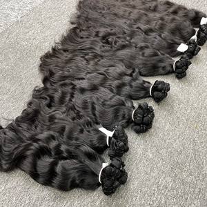 Tendance chaude extensions de cheveux de vague naturelle brute 100% cheveux humains vietnamiens Double dessiné toutes les couleurs de VQ cheveux - Product Image 2