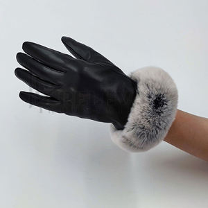 ถุงมือมอเตอร์ไซค์ขายส่งสีดำ หนังวัวแท้ คุณภาพดี ราคาถูก สำหรับกิจกรรมกลางแจ้ง ตั้งแคมป์ ขับรถ ทำสวน งานก่อสร้าง - Product Image 2