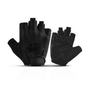 Gants de gymnastique d'haltérophilie en cuir pour une utilisation unisexe-Gants d'entraînement de musculation - Product Image 1