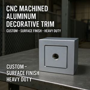 แผ่นพื้นผิวสำเร็จรูปตกแต่งขอบอลูมิเนียมกลึง CNC สำหรับใช้งานในครัว - Product Image 3