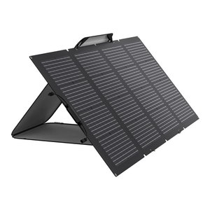 EcoFlow 220W Bifacial <b>Portable</b> <b>Solar</b> <b>Panel</b> IP68 Water-Resistant Black - Product Image 3