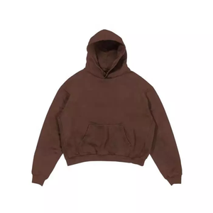 Sweat à capuche zippé en polyester/coton pour hommes avec logo vierge pour la personnalisation - Product Image 6