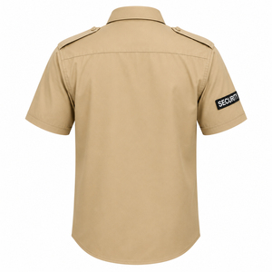 Polo de sécurité personnalisé de qualité supérieure, respirant, en polycoton, vêtements de travail pour hommes, manches courtes, été, agent de sécurité - Product Image 5