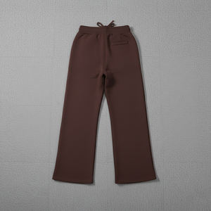 Nouveauté 2025, logo brodé personnalisé de haute qualité, dentelle en polaire, vêtements décontractés d'hiver, jambe droite, style hip-hop, coupe ample, pour femmes - Product Image 6