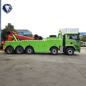 Camion de dépannage lourd Shacman 10x4 diesel, 50 tonnes, sauvetage, récupération, Euro 6 - Product Image 2