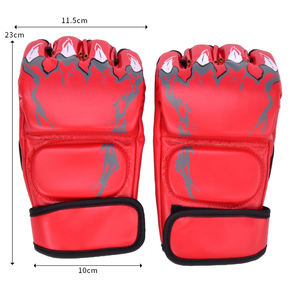 2024 nouveaux gants personnalisés MMA de qualité supérieure fabriqués avec du cuir pur de haute qualité pour les MS-MG-201 d'entraînement et de compétitions MMA - Product Image 2