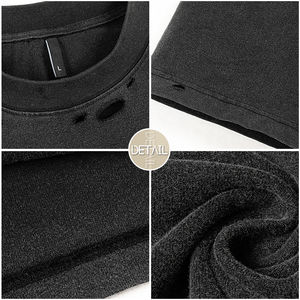 Imprimer Streetwear t-shirts blanc recadrée T-shirt grande taille hommes vêtements T-Shirt hommes personnalisé Vintage surdimensionné recadrée t-shirts - Product Image 4