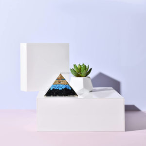 Pyramide d'orgonite cristal de Tourmaline noire pour générateur d'énergie Orgone pyramide d'orgone pour la Protection cristal de guérison - Product Image 3