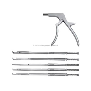 Juego de Instrumentos de Cirugía Espinal Interlaminar con Rongeur Kerrison Giratorio de Acero Inoxidable, Herramientas Quirúrgicas Ortopédicas Manuales, CE ISO - Product Image 5