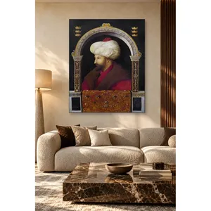 Retrato de Fida Bellini del Sultán Mehmed el Conquistador, Impresión en Lienzo - Product Image 1