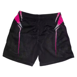 Shorts de sport en maille à séchage rapide pour hommes, shorts de gymnastique en maille pour hommes, shorts en maille personnalisés pour hommes, fabricant de shorts en maille de polyester - Product Image 2