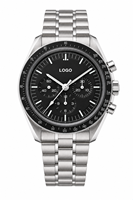 Montre pour homme OEM OEDE 41MM, mouvement à quartz VK63 avec cadran simulé, boîtier en acier inoxydable, montre étanche tendance 056