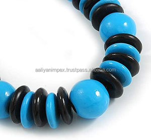 Nouvelle arrivée collier en résine de perles de luxe pour femmes et filles à l'occasion d'une fête d'anniversaire à bas prix par AALIYAN IMPEX - Product Image 3