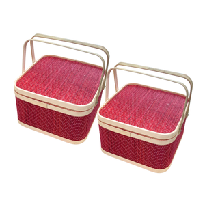 สินค้าขายดีผลิตตามธรรมชาติ: กระเช้าของขวัญไม้ไผ่เป็นมิตรกับสิ่งแวดล้อมส่งออกสินค้าคุณภาพสูงจากเวียดนาม - Product Image 1