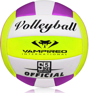 VAMPIRO INTL Pelota de voleibol de playa suave de PU ecológica de alta calidad Tamaño oficial 5 Máquina cosida a mano-Venta caliente - Product Image 2