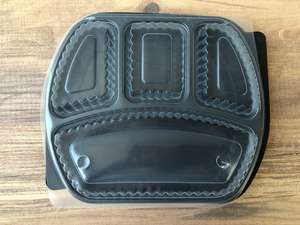 ที่มีคุณภาพสูงร้อนขายที่แข็งแกร่งทิ้งจัดเลี้ยงอาหารเอาไปไมโครเวฟ PP ภาชนะเก็บอาหารพลาสติกที่มีฝาปิด - Product Image 2