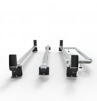 Barres de toit Peugeot Partner Aero-Tech 3 barres - Supports de chargement - Rouleau arrière Modèles de fourgonnettes uniquement 2008-2018