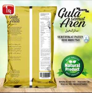 Azúcar de Palma Orgánica Premium en Polvo, Paquete de 1 kg, Venta al por Mayor desde Indonesia - Product Image 4