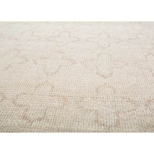 Tapis en laine noué à la main Erbe Ivory, motif géométrique abstrait, 9x12, rectangulaire, Tabriz, pour la maison, le salon, le couloir, la chambre - GS-1095 - Product Image 3