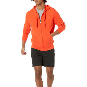 Streetwear personnalisé de haute qualité pour hommes Sweats à capuche zippés pour hommes 100% Polaire Matériel Fermeture éclair pour hommes Nouveaux sweats à capuche Logo brodé personnalisé - Product Image 4