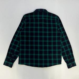 Chemise en flanelle à carreaux vintage 100 % coton coupe ample avec étiquette personnalisée pour motard, réduction en gros - Product Image 6