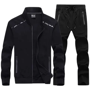 Conjunto Deportivo de Invierno Unisex Personalizado, Chaqueta Cortavientos Gruesa con Forro Polar de Algodón, Chaqueta Deportiva con Cremallera - Product Image 6