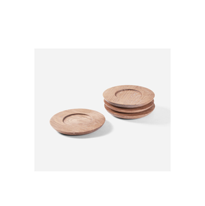 Posavasos de madera de forma redonda creativa de gran oferta, utensilios de cocina de estilo clásico y decoración de restaurante - Product Image 3