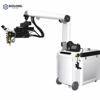 BOGONG Machine de soudage laser portative à bras articulé 150W pour pièces métalliques et en acier inoxydable